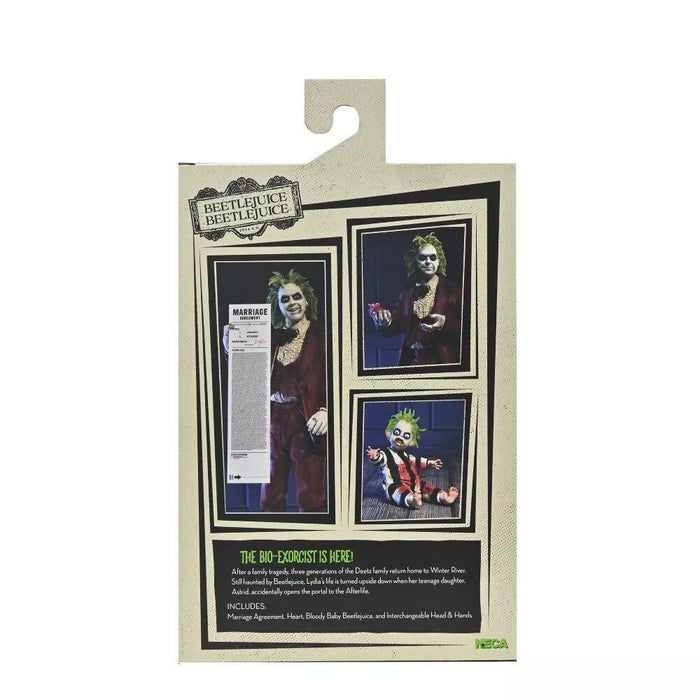 Beetlejuice Beetlejuice 7 Inch Ultimate Action Figure - Beetlejuice (Red Tuxedo)