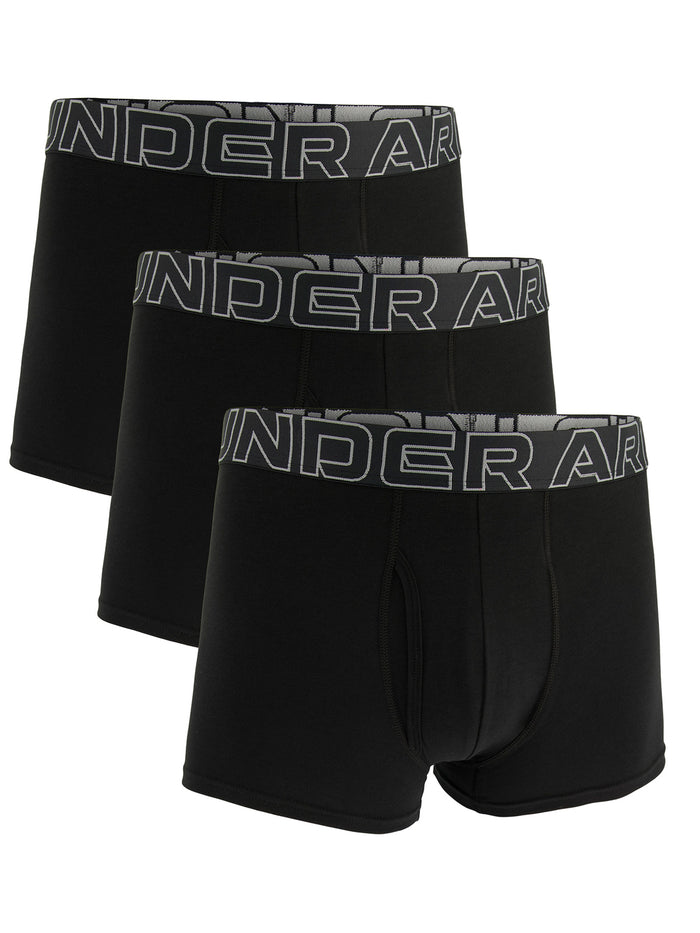 Boxers de algodón UA para hombre 3- pack