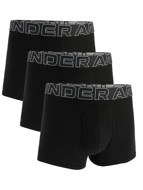 Boxers de algodón UA para hombre 3- pack
