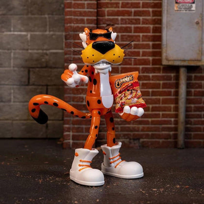 Cheetos 6 Inch Scale Action Figure - Chester Cheetah (Flamin' Hot GITD) *Import Stock*