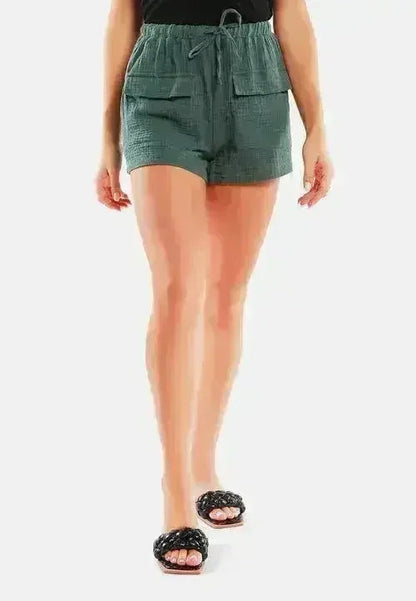 Drawstring Summer Shorts | Lightweight Beach Loungewear -  Femstylo