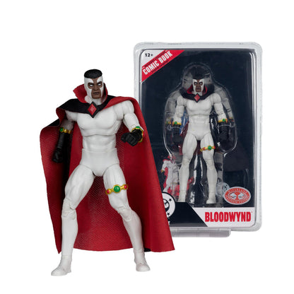 DC Direct 7 Inch Action Figure Page Punchers Wave 12 - Bloodwynd (Red Platinum)