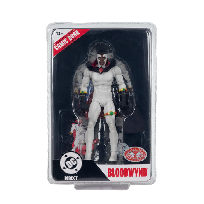 DC Direct 7 Inch Action Figure Page Punchers Wave 12 - Bloodwynd (Red Platinum)
