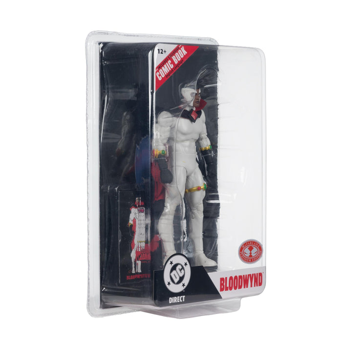 DC Direct 7 Inch Action Figure Page Punchers Wave 12 - Bloodwynd (Red Platinum)