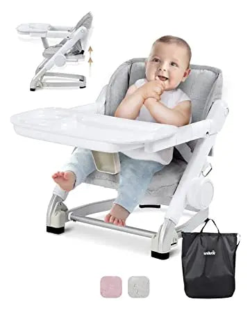 Feed Me 3-in-1 Dining Booster Seat for Toddlers Grey- Unilove Unilove