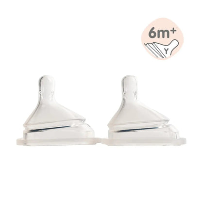 Hegen Teat Thick Feed 6M+ (2-Pack) Hegen