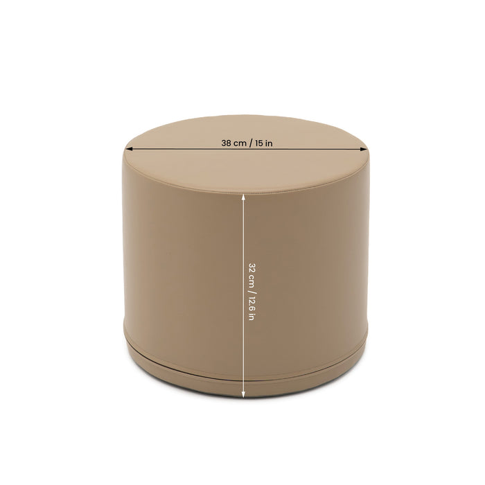 IGLU Small Play Pouf Cylinder – Beige | Nestling