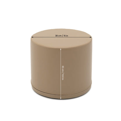 IGLU Small Play Pouf Cylinder – Beige | Nestling