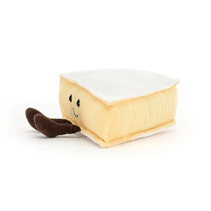 JELLYCAT Amuseable Brie Kids On Wheelz