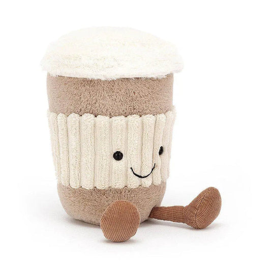 Jellycat Amuseable Coffee-To-Go ONE SIZE - H6" X W2" Kids On Wheelz
