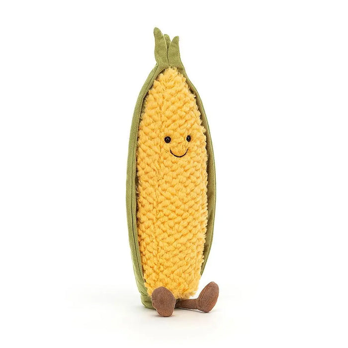 Jellycat Amuseable Sweetcorn ONE SIZE - H12" X W4" Kids On Wheelz