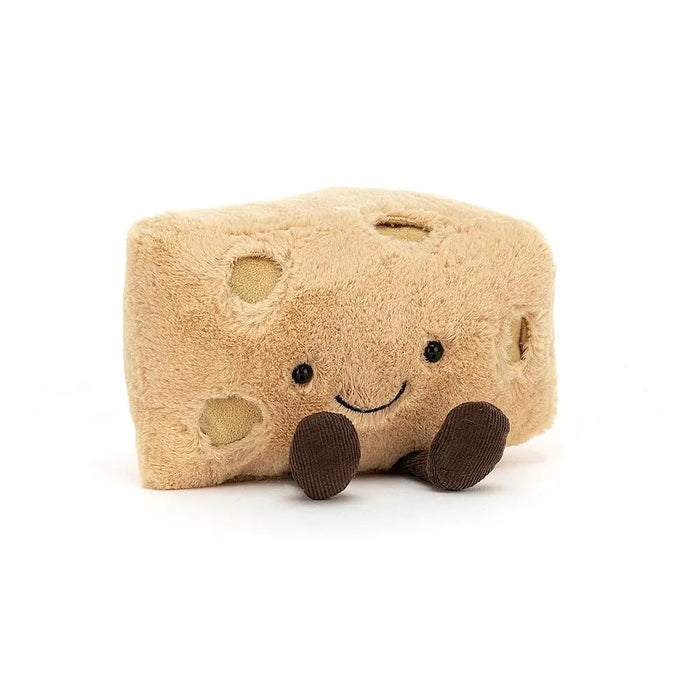 JELLYCAT Amuseable Swiss Cheese Kids On Wheelz