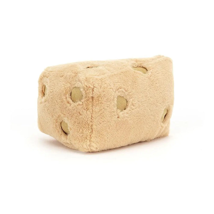 JELLYCAT Amuseable Swiss Cheese Kids On Wheelz