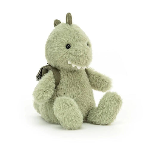 Jellycat Backpack Dino Kids On Wheelz