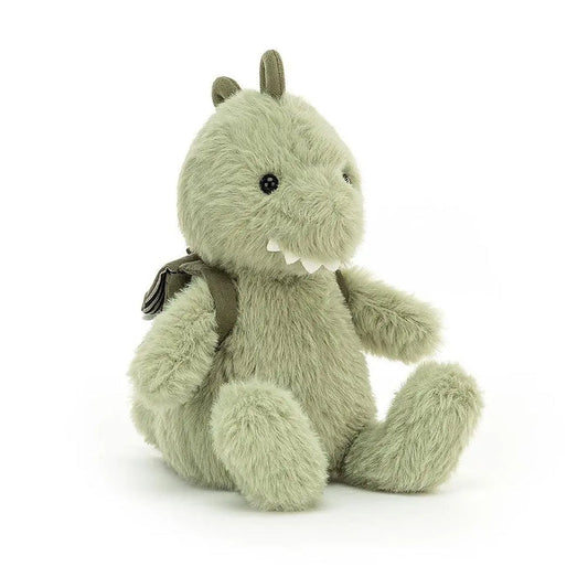 Jellycat Backpack Dino Kids On Wheelz
