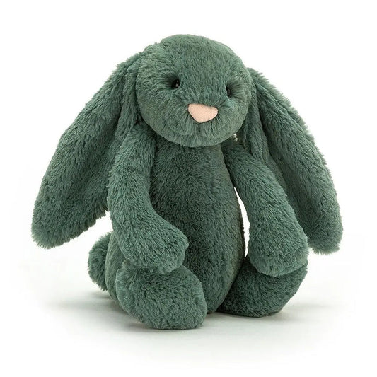 Jellycat Bashful Forest Bunny Medium - H12" X W5" - Voltz Toys