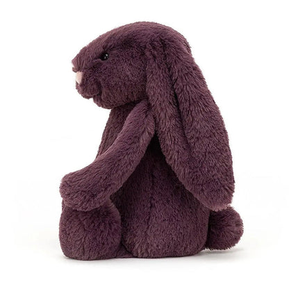 Jellycat Bashful Plum Bunny Medium - H12" X W5" - Voltz Toys