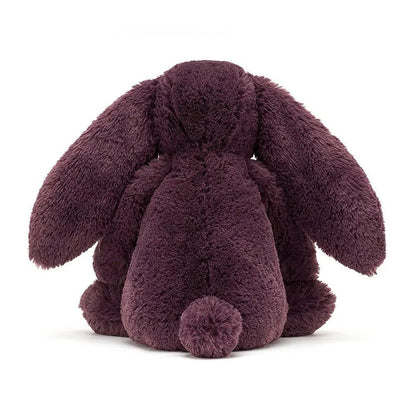 Jellycat Bashful Plum Bunny Medium - H12" X W5" - Voltz Toys