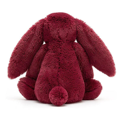 Jellycat Bashful Sparkly Cassis Bunny Medium - H12" X W5" - Voltz Toys