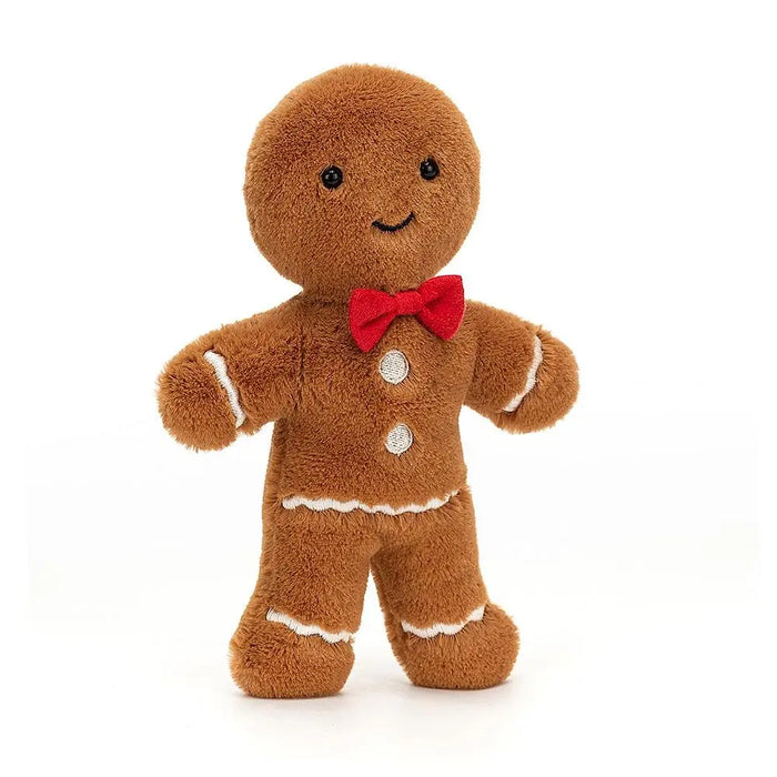 JELLYCAT Jolly Gingerbread Fred Kids On Wheelz