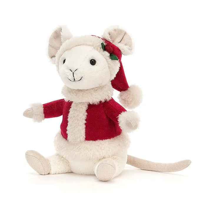 JELLYCAT Merry Mouse Kids On Wheelz