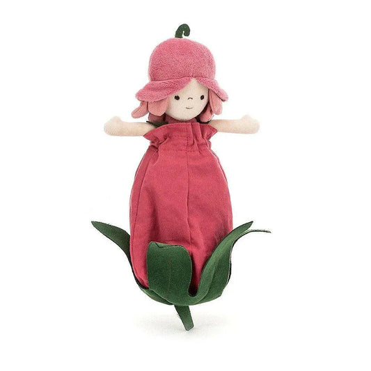 Jellycat Petalkin Doll Rose Kids On Wheelz