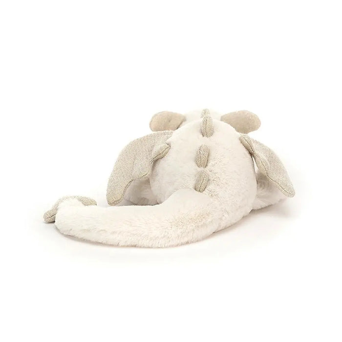 Jellycat Snow Dragon Medium - H5" X W20" - Voltz Toys
