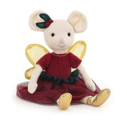 Jellycat Sugarplum Fairy Mouse ONE SIZE - H10" X W2" Kids On Wheelz