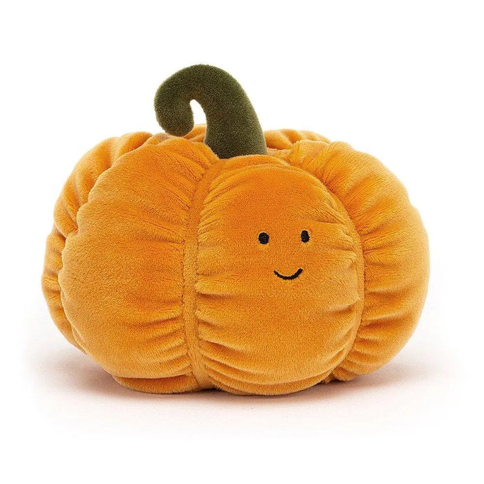 Jellycat Vivacious Vegetable Pumpkin ONE SIZE - H6" X W5" Kids On Wheelz