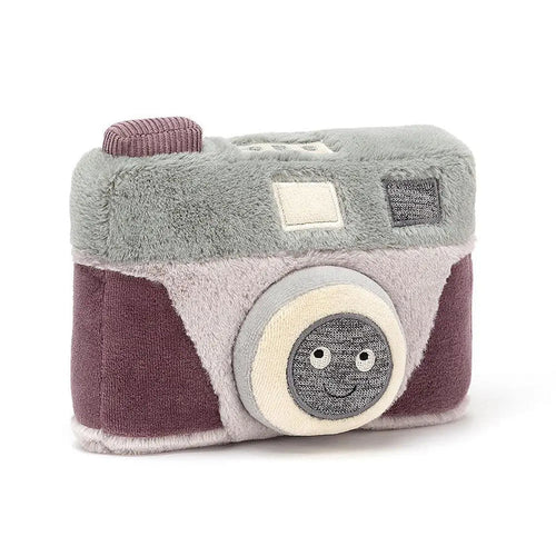 Jellycat Wiggedy Camera ONE SIZE - H7" X W5" Kids On Wheelz
