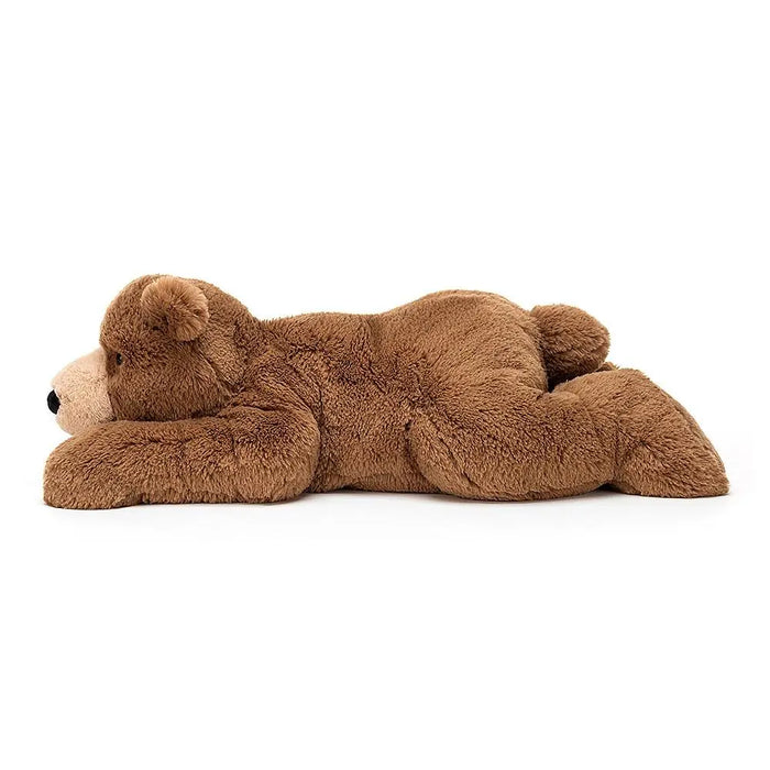 JELLYCAT Woody Bear Lying Pose Kids On Wheelz
