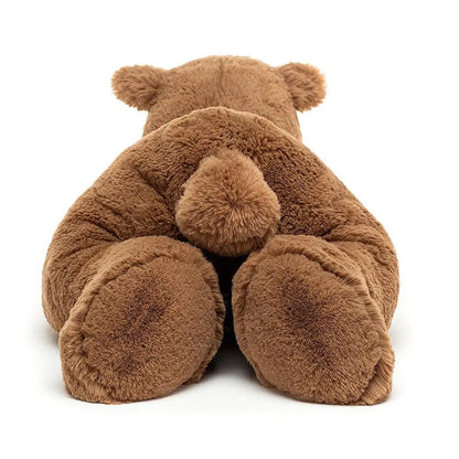 JELLYCAT Woody Bear Lying Pose Kids On Wheelz