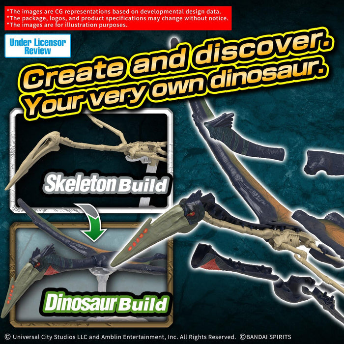 Jurassic World Rebirth Plannosaurus Dinosaur Model Kit - Quetzalcoatlus