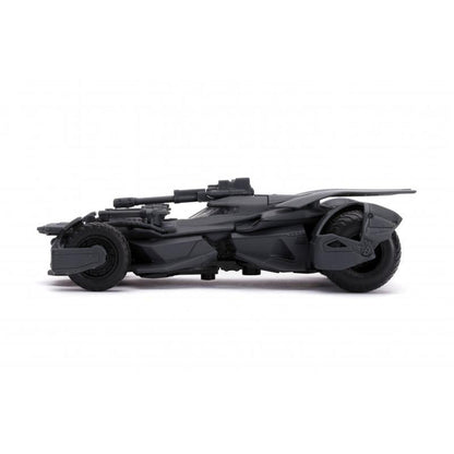 Justice League - Batmobile with Batman Figure Hollywood Rides 1:32 Scale Die Cast Vehicle