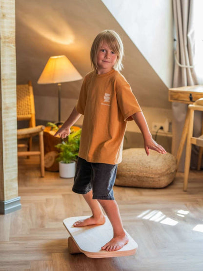 leg&go Rectangular Balance Board With Exercise Roll – No Logo | Nestling