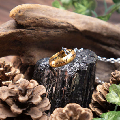Lord of the Rings Noble Collection - The One Ring – Stainless Steel with Chain