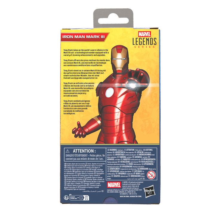 Marvel Legends 6 Inch Action Figure - Iron Man Mark III