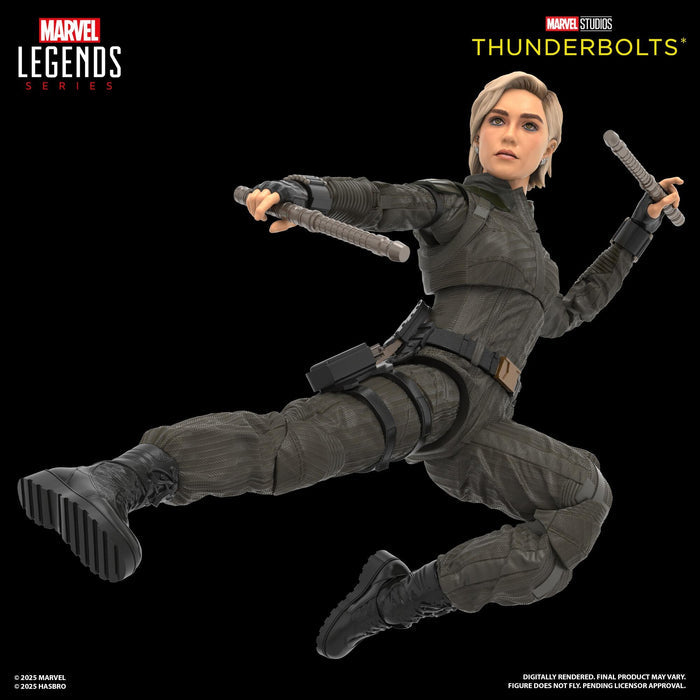 Marvel Legends Thunderbolts 6 Inch Action Figure 2-Pack - Yelena Belova and Red Guardian