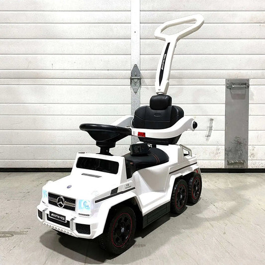 Mercedes-Benz AMG G63 6 x 6 5-in-1 Baby Walker with Push Bar (OPEN BOX) - Voltz Toys - Voltz Toys