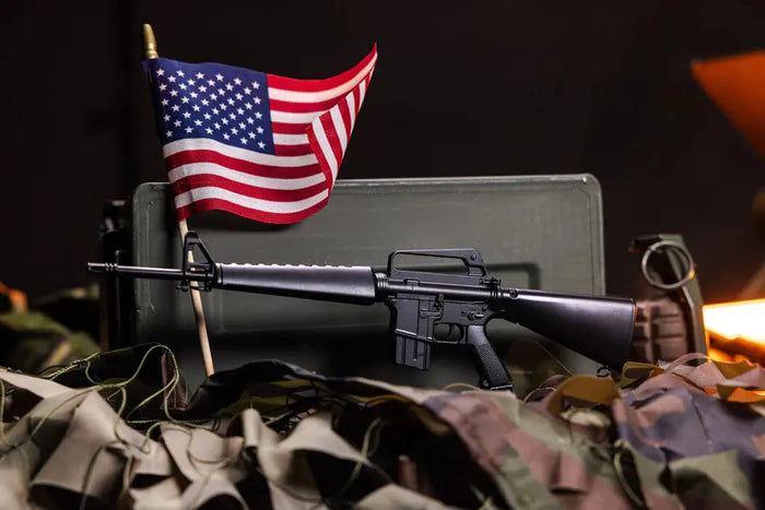 Miniature M16A1 - Black Goatguns