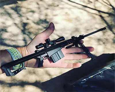 Miniature Mini .50cal BARRETT Modal 82A1 - Black Goatguns