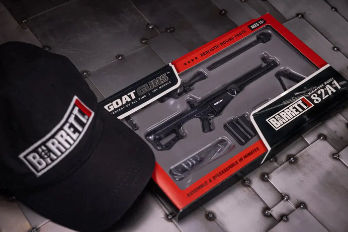 Miniature Mini .50cal BARRETT Modal 82A1 - Black Goatguns