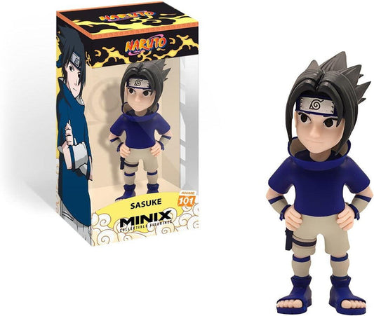 Naruto Minix 5 Inch Collectible Figurine - Sasuke Uchiha