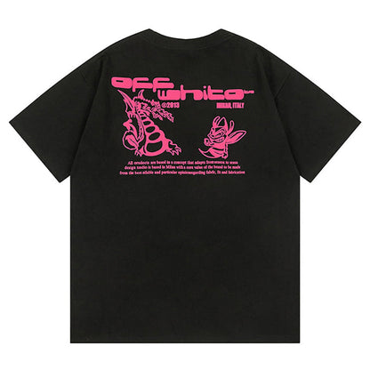 OFF WHITE cartoon print T-Shirt