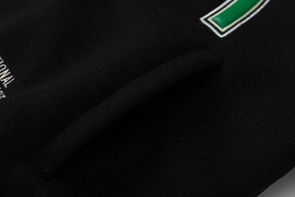 OFF WHITE Croco Lea Wool Varsity Jacket
