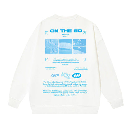 Off White Logo Cotton Sweatshirts