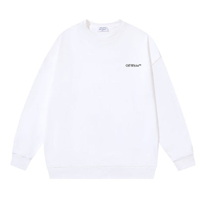 Off White Logo Cotton Sweatshirts