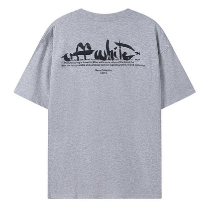 Off White Logo Cotton T-Shirts