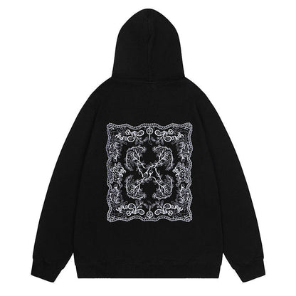 Off White Logo Drawstring Hoodie