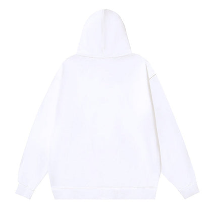Off White Logo Drawstring Hoodie